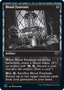 Blood Fountain [Innistrad: Double Feature] MTG Single Magic: The Gathering | Red Claw Gaming