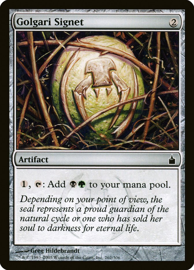 Golgari Signet [Ravnica: City of Guilds] MTG Single Magic: The Gathering | Red Claw Gaming