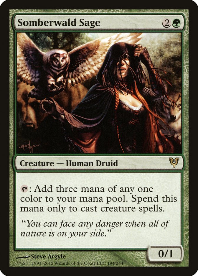 Somberwald Sage [Avacyn Restored] MTG Single Magic: The Gathering | Red Claw Gaming