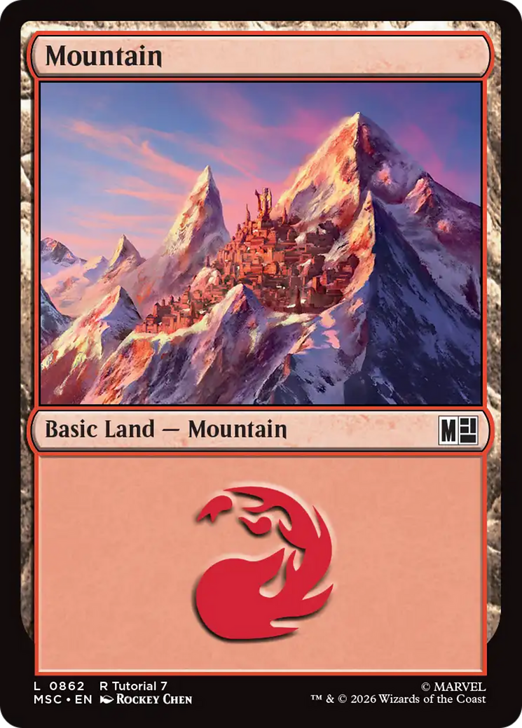 Mountain (0862) [Marvel Super Heroes Commander] | Red Claw Gaming