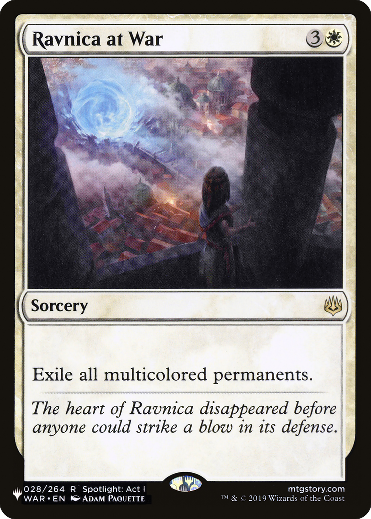 Ravnica at War [The List] MTG Single Magic: The Gathering | Red Claw Gaming