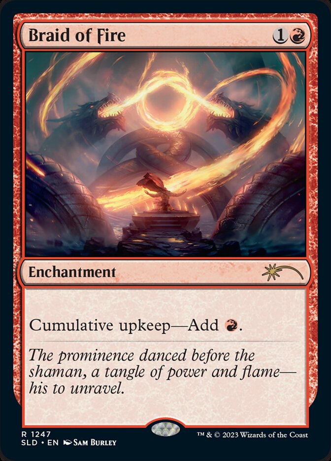 Braid of Fire [Secret Lair Drop Series] MTG Single Magic: The Gathering | Red Claw Gaming