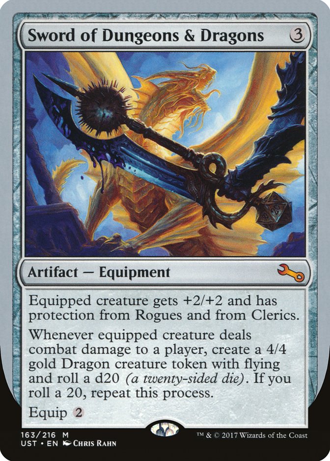 Sword of Dungeons & Dragons [Unstable] MTG Single Magic: The Gathering | Red Claw Gaming