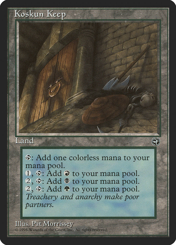 Koskun Keep [Homelands] MTG Single Magic: The Gathering | Red Claw Gaming