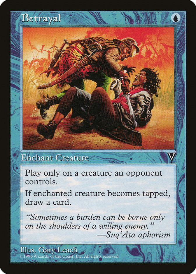 Betrayal [Visions] MTG Single Magic: The Gathering | Red Claw Gaming