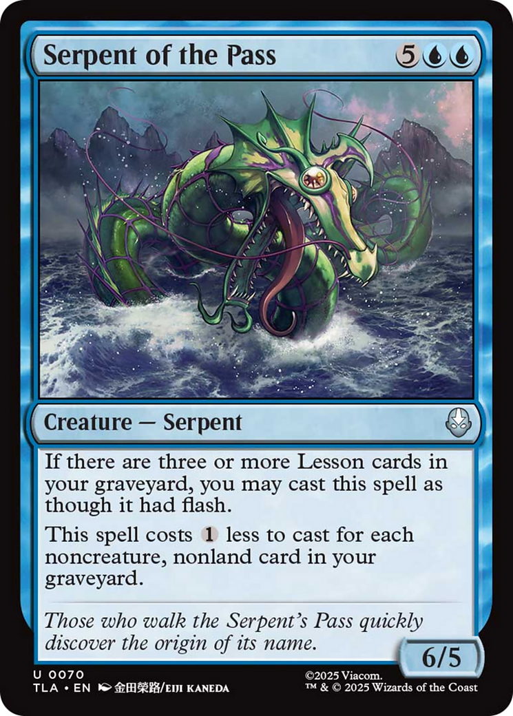 Serpent of the Pass [Avatar: The Last Airbender] MTG Single Magic: The Gathering | Red Claw Gaming