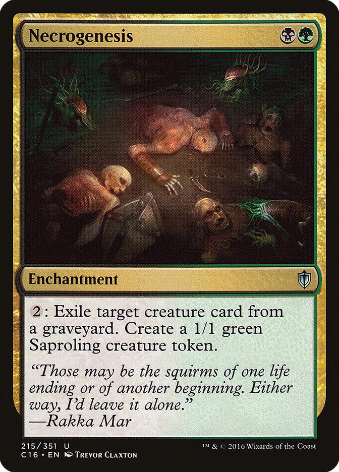 Necrogenesis [Commander 2016] MTG Single Magic: The Gathering | Red Claw Gaming