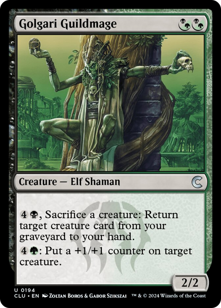 Golgari Guildmage [Ravnica: Clue Edition] MTG Single Magic: The Gathering | Red Claw Gaming