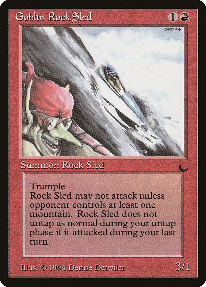 Goblin Rock Sled [The Dark] MTG Single Magic: The Gathering | Red Claw Gaming