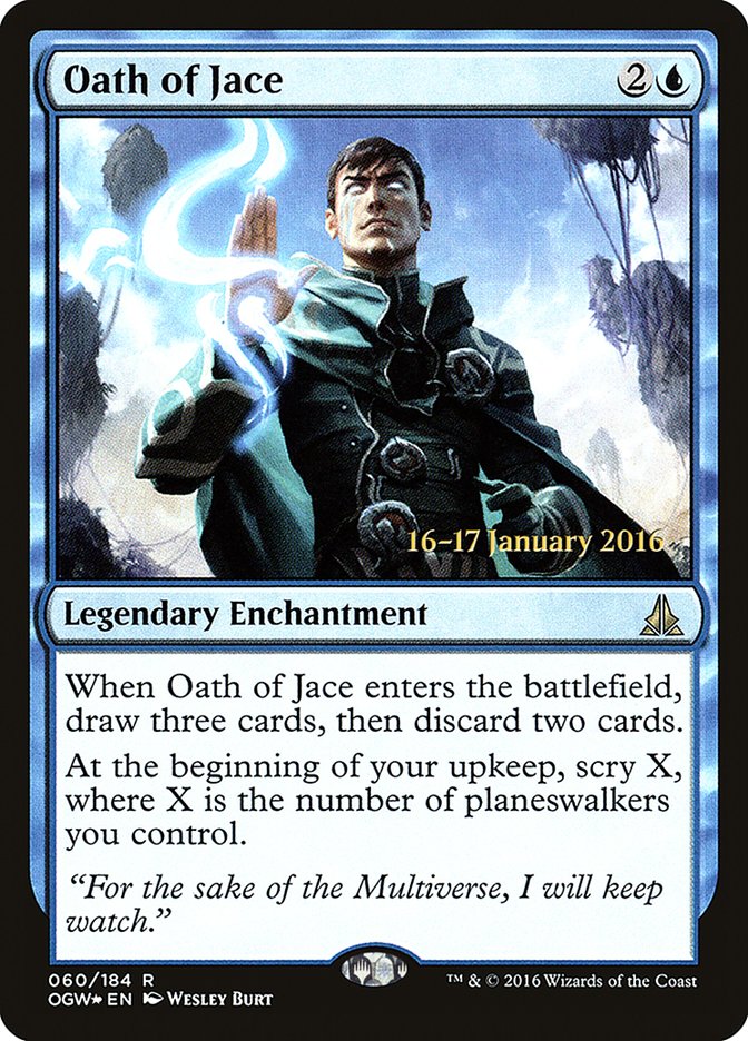 Oath of Jace [Oath of the Gatewatch Prerelease Promos] MTG Single Magic: The Gathering | Red Claw Gaming
