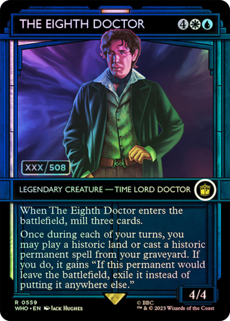 The Eighth Doctor (Serial Numbered) [Doctor Who] MTG Single Magic: The Gathering | Red Claw Gaming