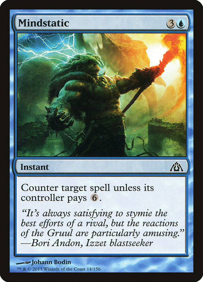 Mindstatic [Dragon's Maze] MTG Single Magic: The Gathering | Red Claw Gaming