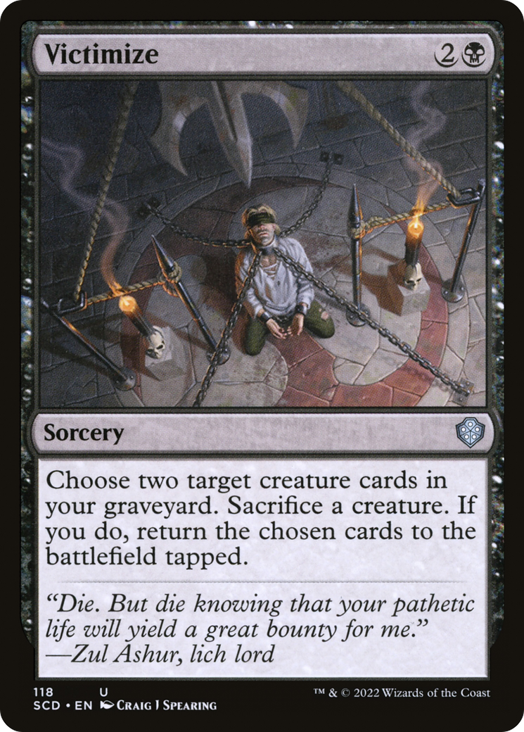 Victimize [Starter Commander Decks] MTG Single Magic: The Gathering | Red Claw Gaming