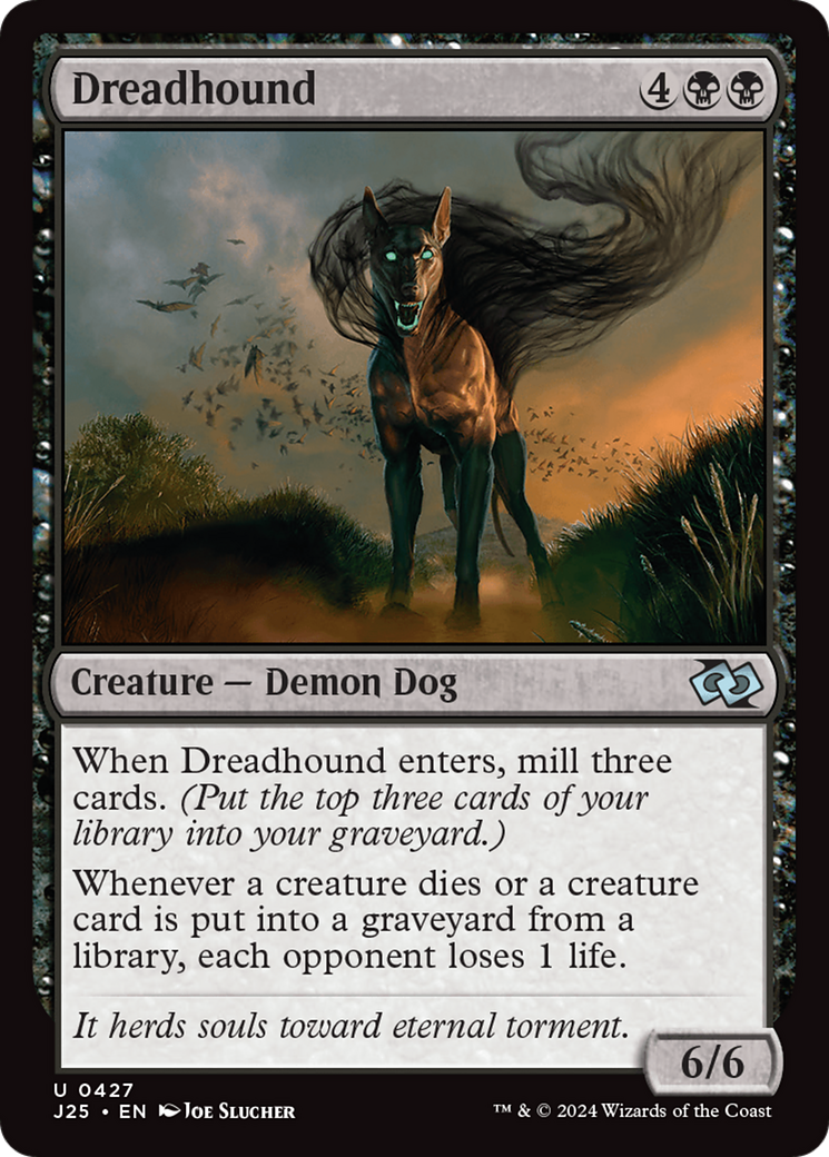 Dreadhound [Foundations Jumpstart] MTG Single Magic: The Gathering | Red Claw Gaming