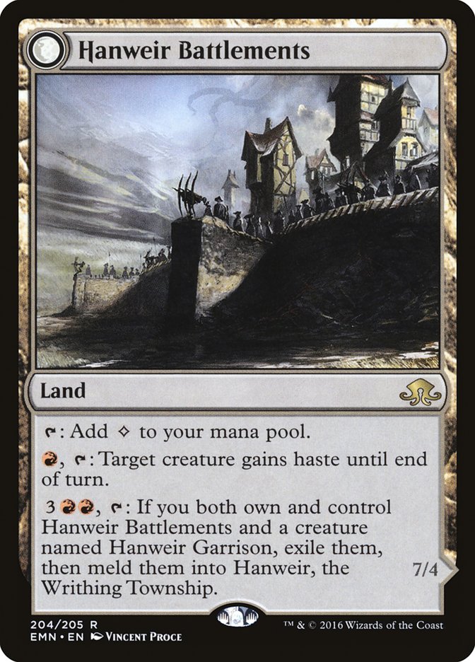 Hanweir Battlements [Eldritch Moon] MTG Single Magic: The Gathering | Red Claw Gaming