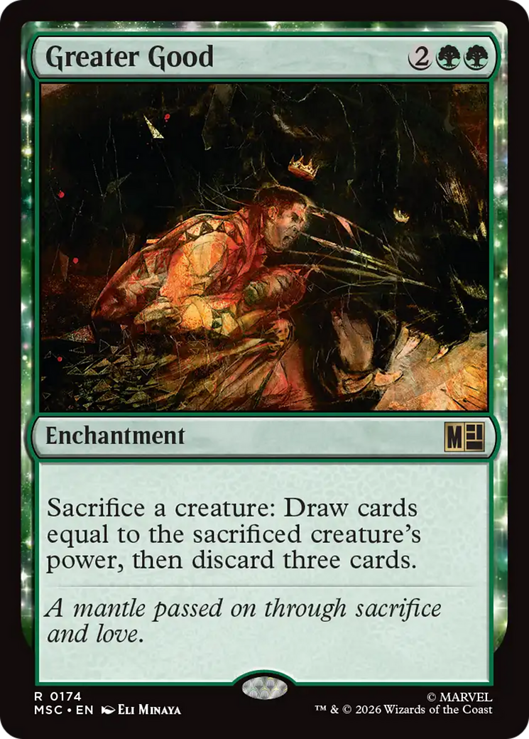 Greater Good [Marvel Super Heroes Commander] MTG Single Magic: The Gathering | Red Claw Gaming