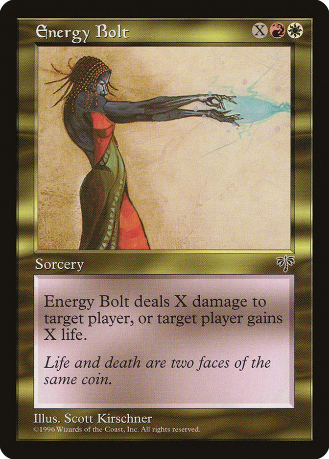 Energy Bolt [Mirage] MTG Single Magic: The Gathering | Red Claw Gaming