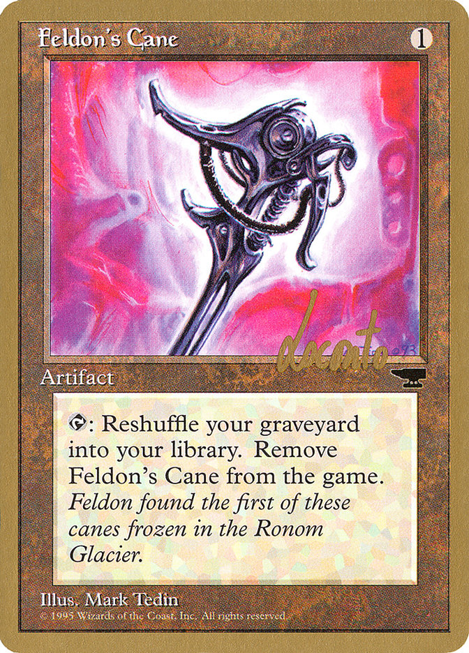 Feldon's Cane (Michael Loconto) [Pro Tour Collector Set] MTG Single Magic: The Gathering | Red Claw Gaming