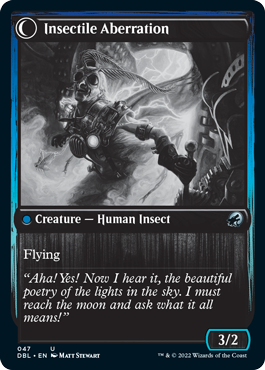 Delver of Secrets // Insectile Aberration [Innistrad: Double Feature] MTG Single Magic: The Gathering | Red Claw Gaming