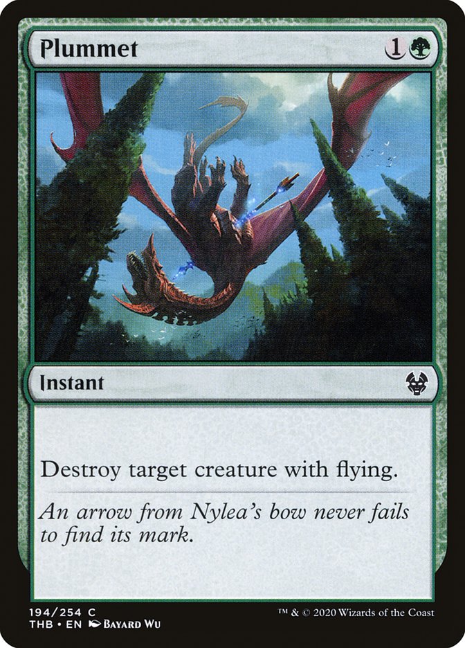 Plummet [Theros Beyond Death] MTG Single Magic: The Gathering | Red Claw Gaming