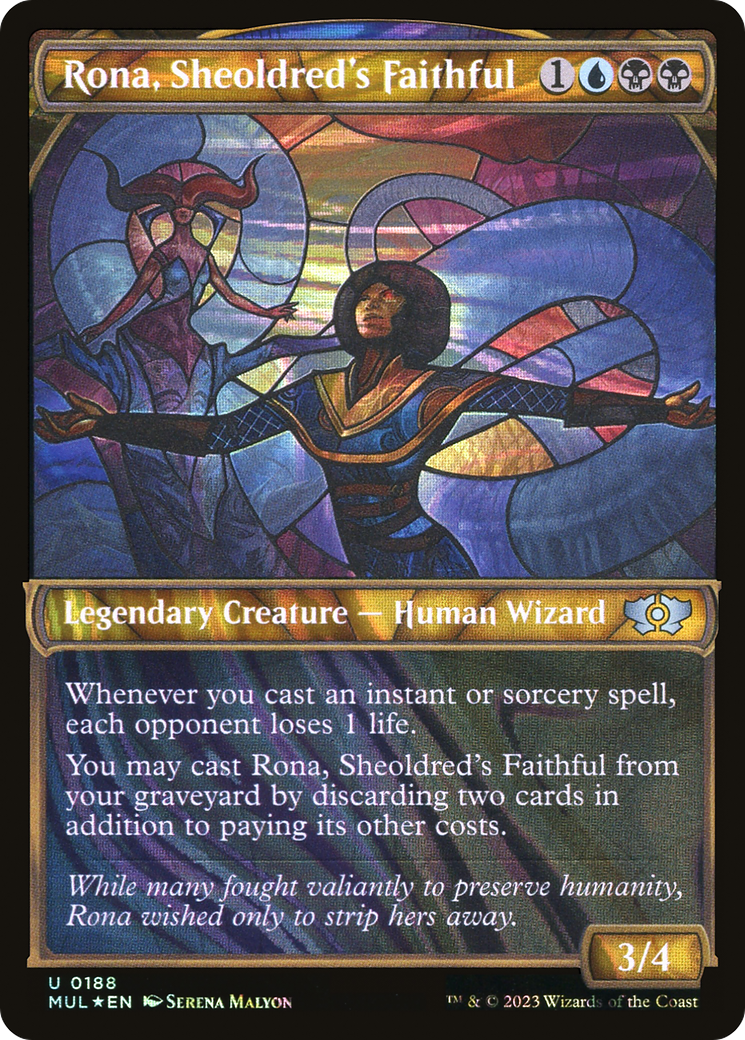 Rona, Sheoldred's Faithful (Halo Foil) [Multiverse Legends] MTG Single Magic: The Gathering | Red Claw Gaming