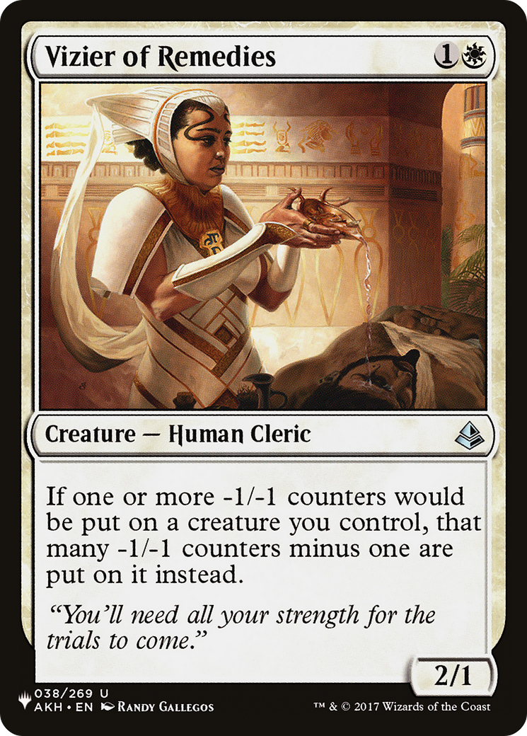 Vizier of Remedies [The List] MTG Single Magic: The Gathering | Red Claw Gaming