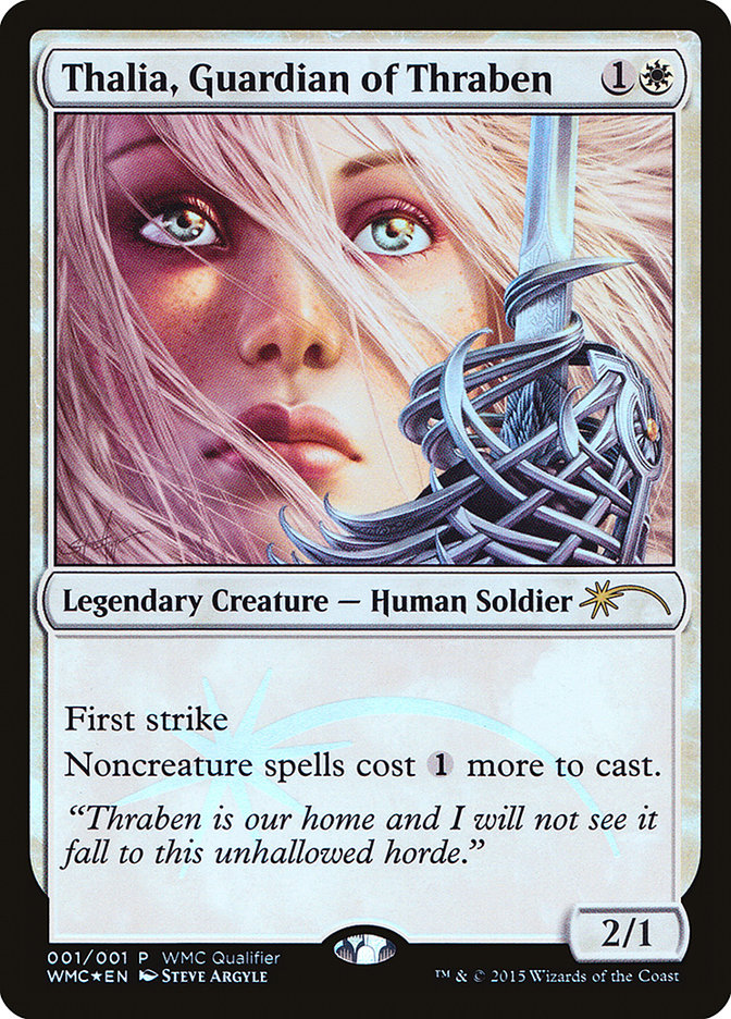 Thalia, Guardian of Thraben [World Magic Cup Qualifiers] MTG Single Magic: The Gathering | Red Claw Gaming