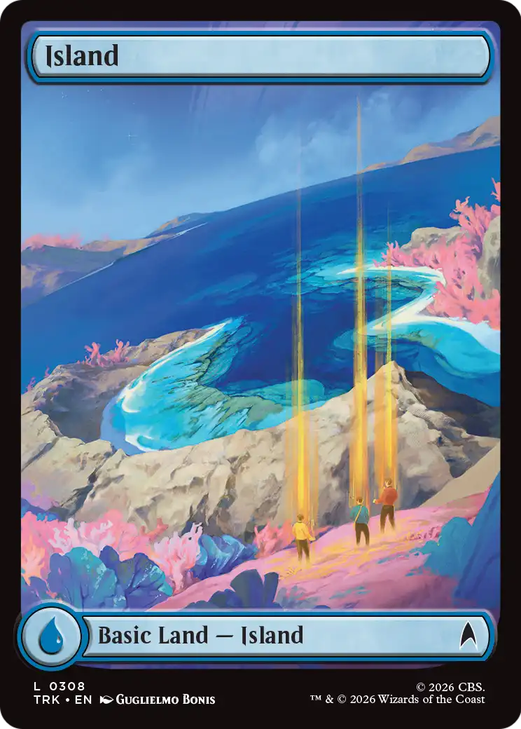 Island (0308) [Star Trek] MTG Single Magic: The Gathering | Red Claw Gaming