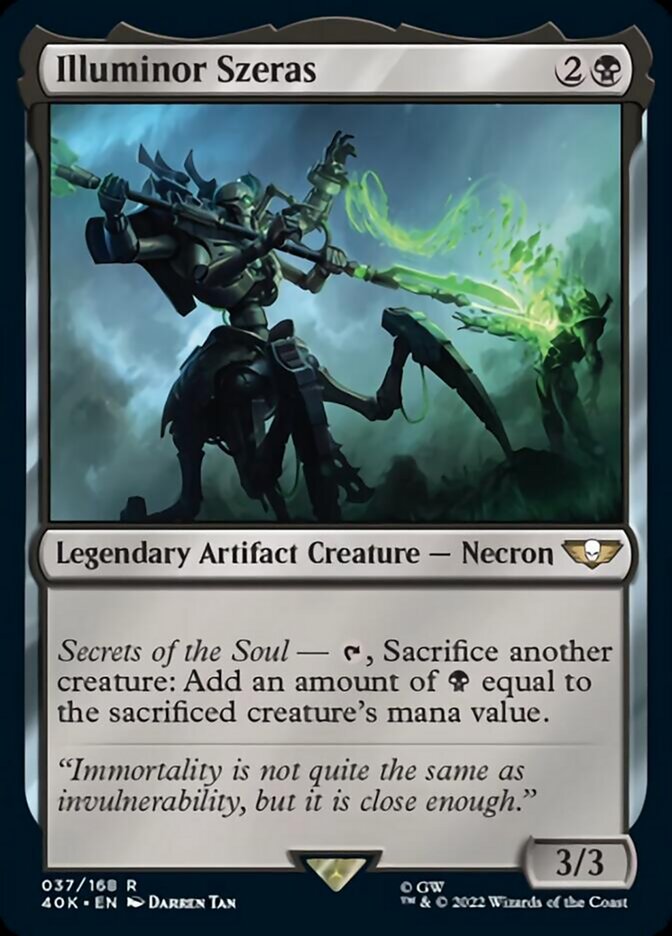 Illuminor Szeras (Surge Foil) [Warhammer 40,000] MTG Single Magic: The Gathering | Red Claw Gaming