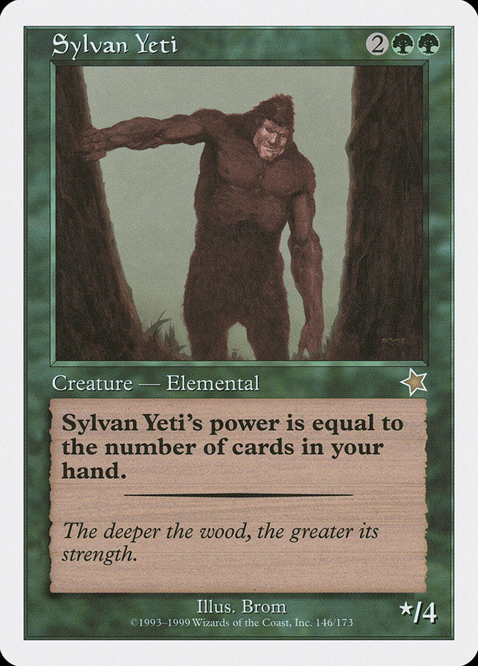 Sylvan Yeti [Starter 1999] MTG Single Magic: The Gathering | Red Claw Gaming