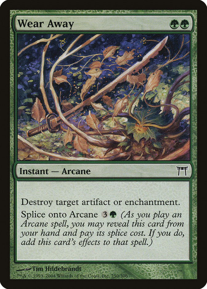 Wear Away [Champions of Kamigawa] MTG Single Magic: The Gathering | Red Claw Gaming