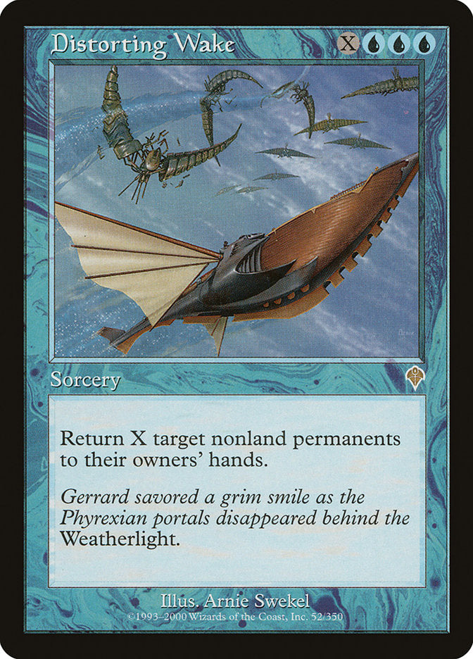 Distorting Wake [Invasion] MTG Single Magic: The Gathering | Red Claw Gaming