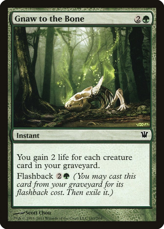 Gnaw to the Bone [Innistrad] MTG Single Magic: The Gathering | Red Claw Gaming