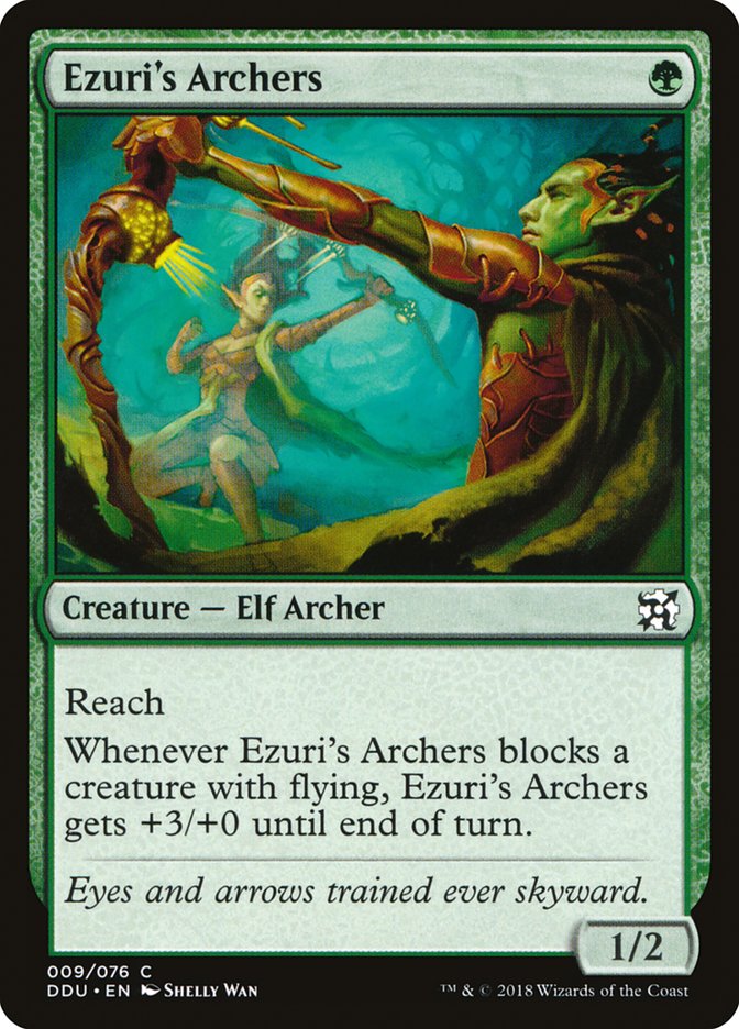 Ezuri's Archers [Duel Decks: Elves vs. Inventors] MTG Single Magic: The Gathering | Red Claw Gaming