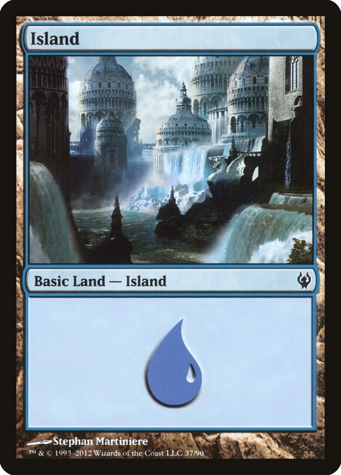 Island (37) [Duel Decks: Izzet vs. Golgari] MTG Single Magic: The Gathering | Red Claw Gaming