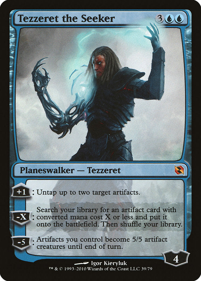 Tezzeret the Seeker [Duel Decks: Elspeth vs. Tezzeret] MTG Single Magic: The Gathering | Red Claw Gaming