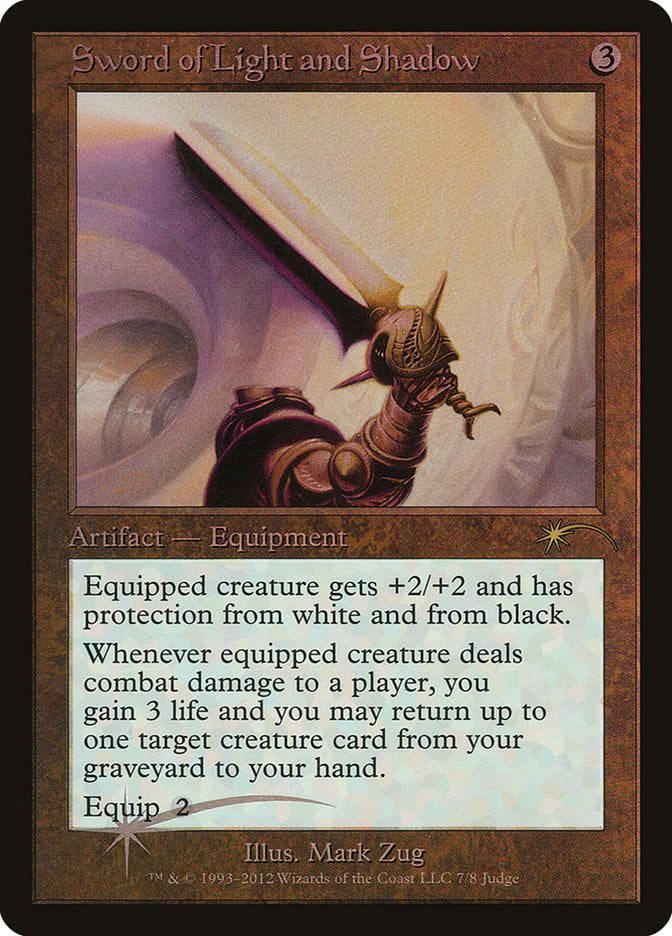 Sword of Light and Shadow [Judge Gift Cards 2012] MTG Single Magic: The Gathering | Red Claw Gaming