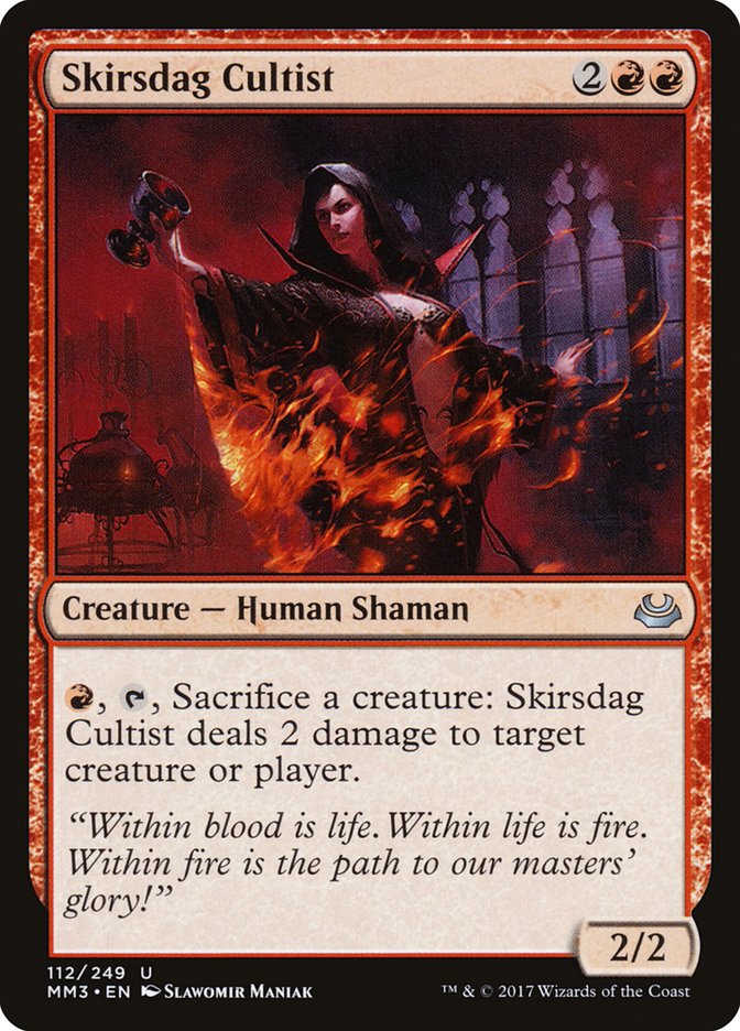 Skirsdag Cultist [Modern Masters 2017] MTG Single Magic: The Gathering | Red Claw Gaming