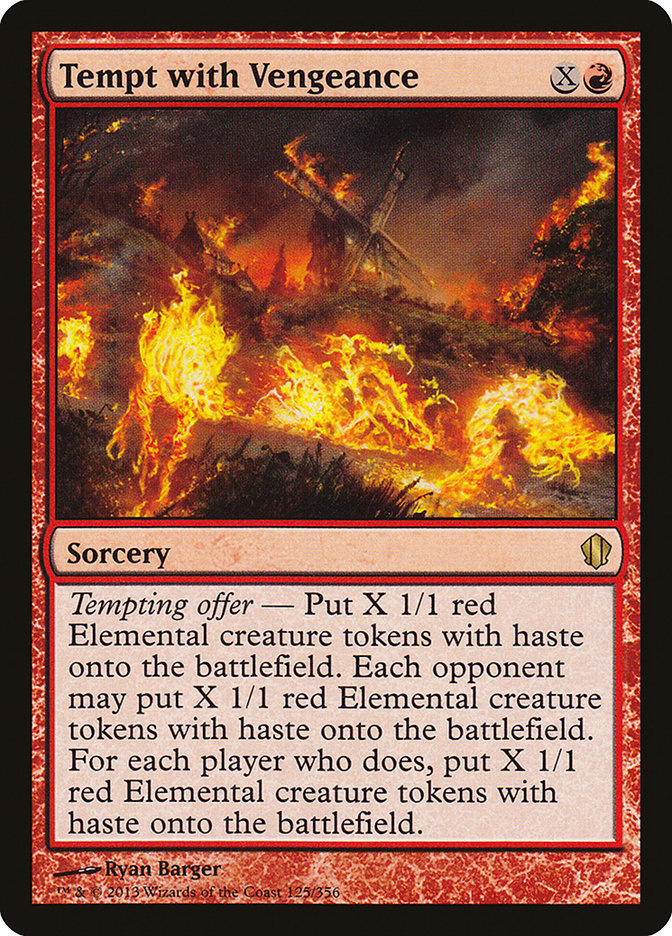 Tempt with Vengeance [Commander 2013] MTG Single Magic: The Gathering | Red Claw Gaming