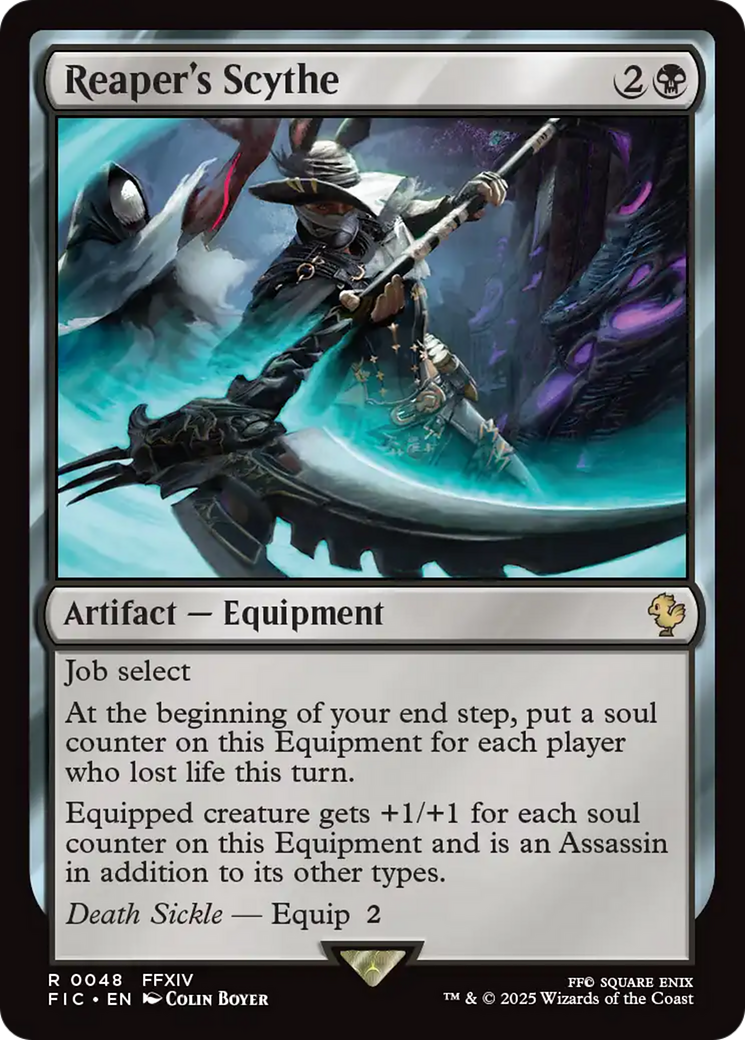 Reaper's Scythe [FINAL FANTASY Commander] MTG Single Magic: The Gathering | Red Claw Gaming