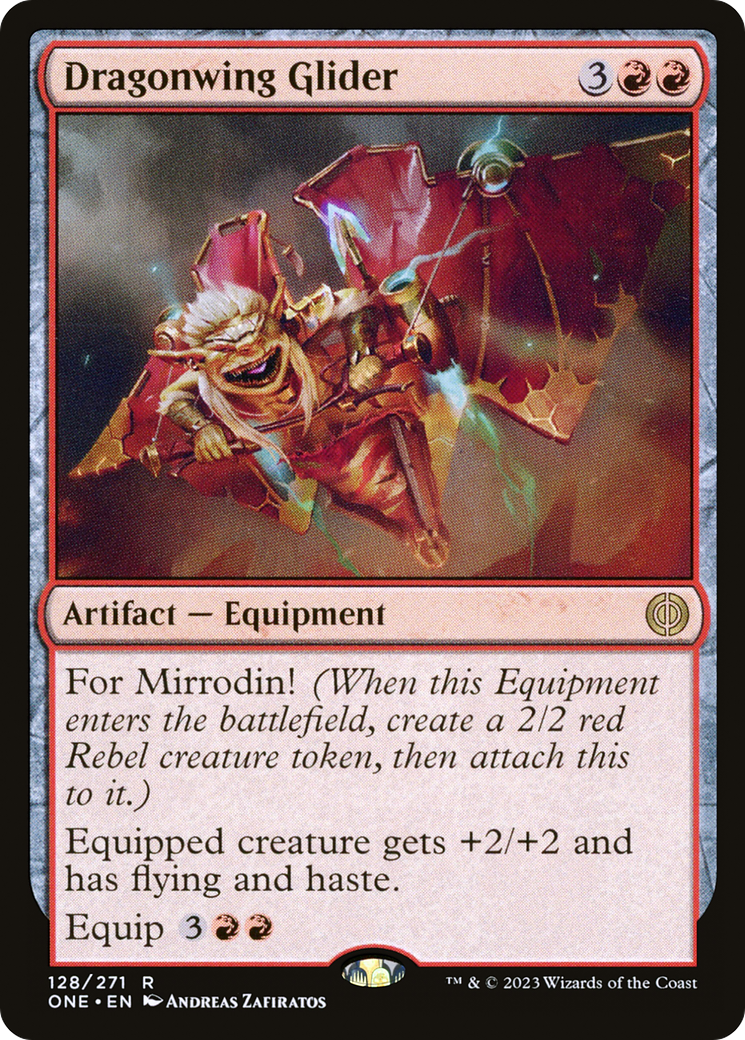 Dragonwing Glider [Phyrexia: All Will Be One] MTG Single Magic: The Gathering | Red Claw Gaming