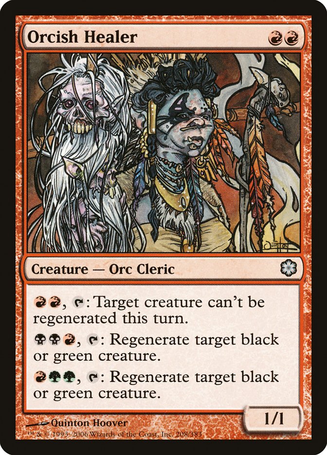 Orcish Healer [Coldsnap Theme Decks] MTG Single Magic: The Gathering | Red Claw Gaming
