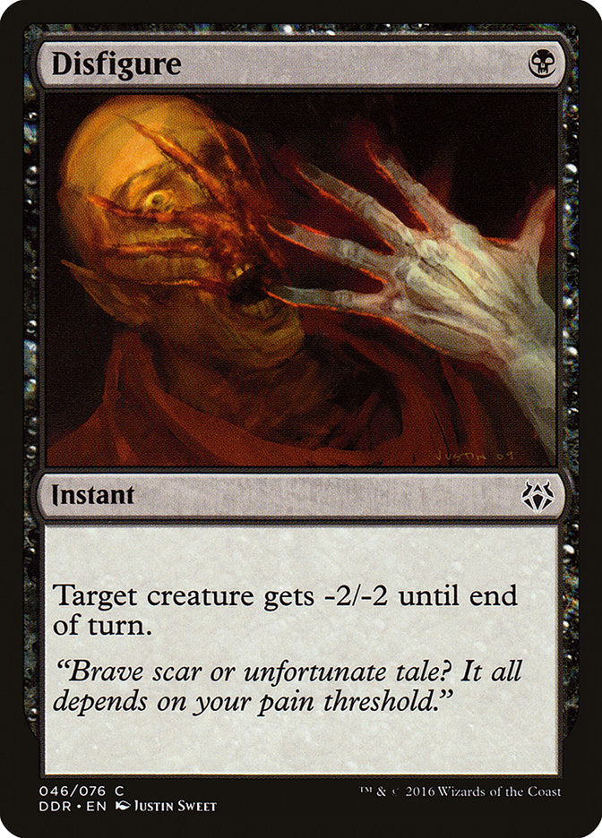 Disfigure [Duel Decks: Nissa vs. Ob Nixilis] MTG Single Magic: The Gathering | Red Claw Gaming