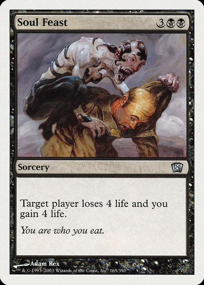 Soul Feast [Eighth Edition] MTG Single Magic: The Gathering | Red Claw Gaming