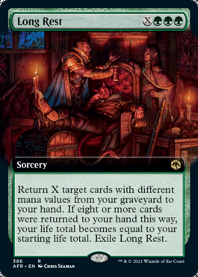 Long Rest (Extended Art) [Dungeons & Dragons: Adventures in the Forgotten Realms] MTG Single Magic: The Gathering | Red Claw Gaming