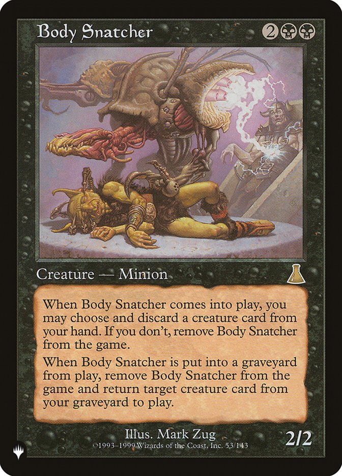 Body Snatcher [The List] MTG Single Magic: The Gathering | Red Claw Gaming