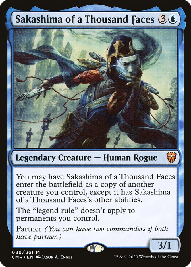 Sakashima of a Thousand Faces [Commander Legends] MTG Single Magic: The Gathering | Red Claw Gaming