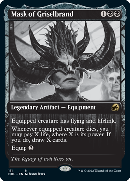 Mask of Griselbrand [Innistrad: Double Feature] MTG Single Magic: The Gathering | Red Claw Gaming