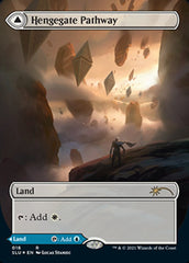 Hengegate Pathway // Mistgate Pathway (Borderless) [Secret Lair: Ultimate Edition 2] MTG Single Magic: The Gathering | Red Claw Gaming