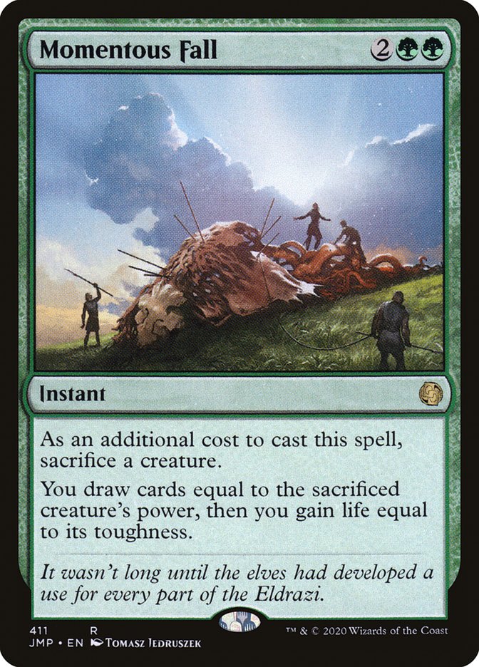 Momentous Fall [Jumpstart] MTG Single Magic: The Gathering | Red Claw Gaming